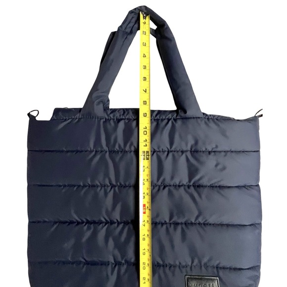 Navy Puffer Tote Bag - Picture 6 of 14